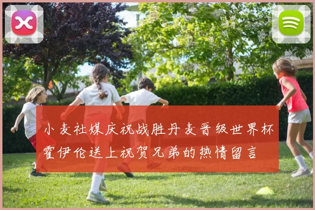 小麦社媒庆祝战胜丹麦晋级世界杯霍伊伦送上祝贺兄弟的热情留言