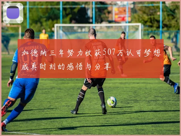 加德纳三年努力收获507万认可梦想成真时刻的感悟与分享
