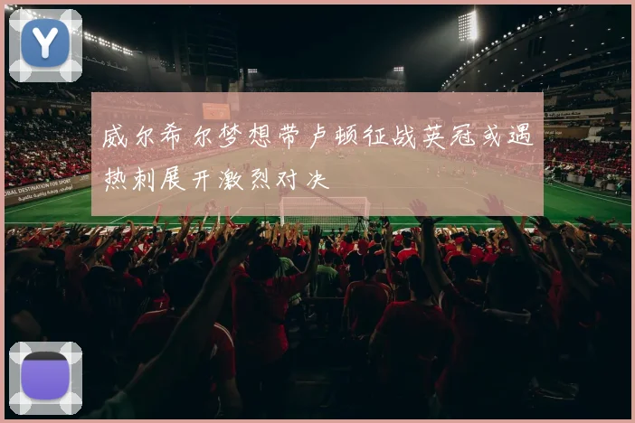 威尔希尔梦想带卢顿征战英冠或遇热刺展开激烈对决